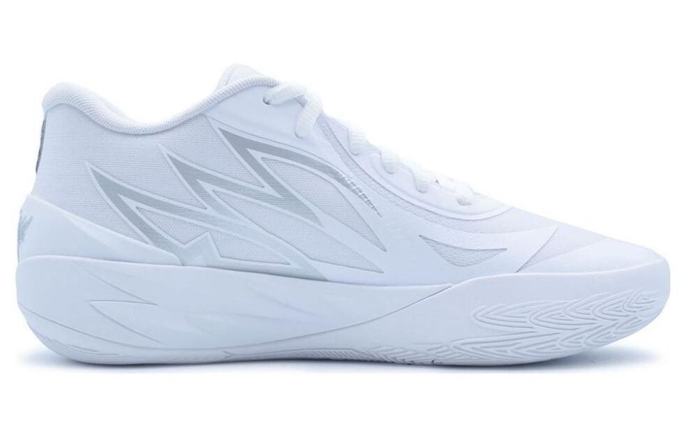 PUMA MB.02 Lo 'Triple White' 379419-01 - Image 2