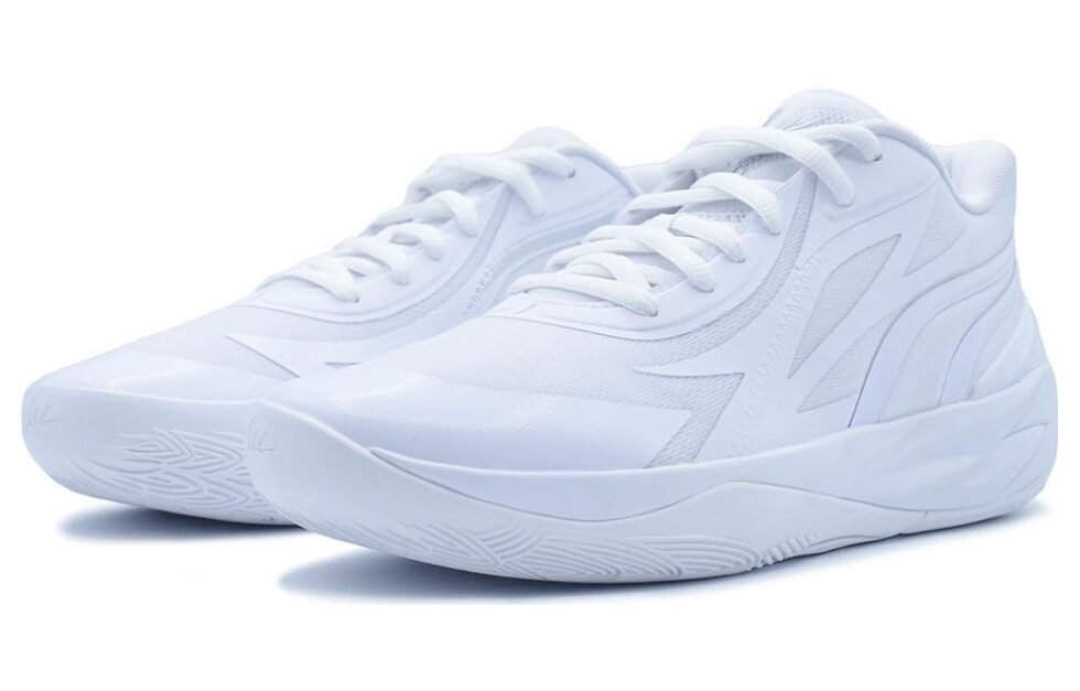 PUMA MB.02 Lo 'Triple White' 379419-01 - Image 3
