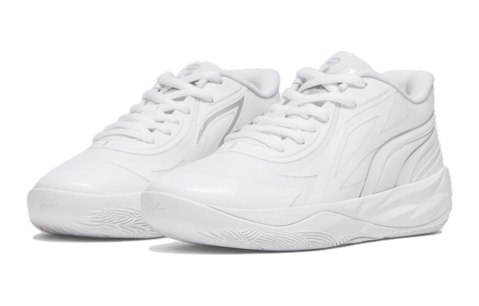 (GS) PUMA MB.02 'White' 379421-01 - Image 3