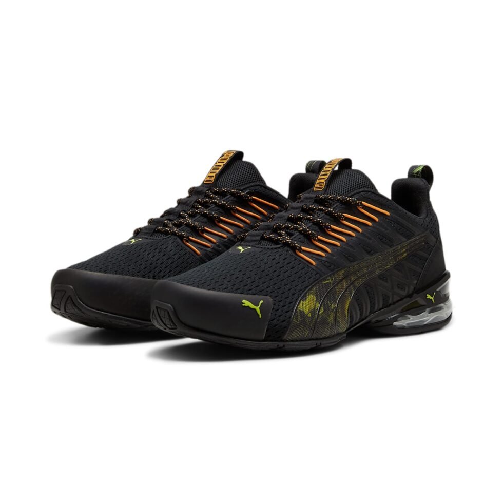 PUMA Voltaic Evo 'Black Yellow' 379602-01 - Image 3