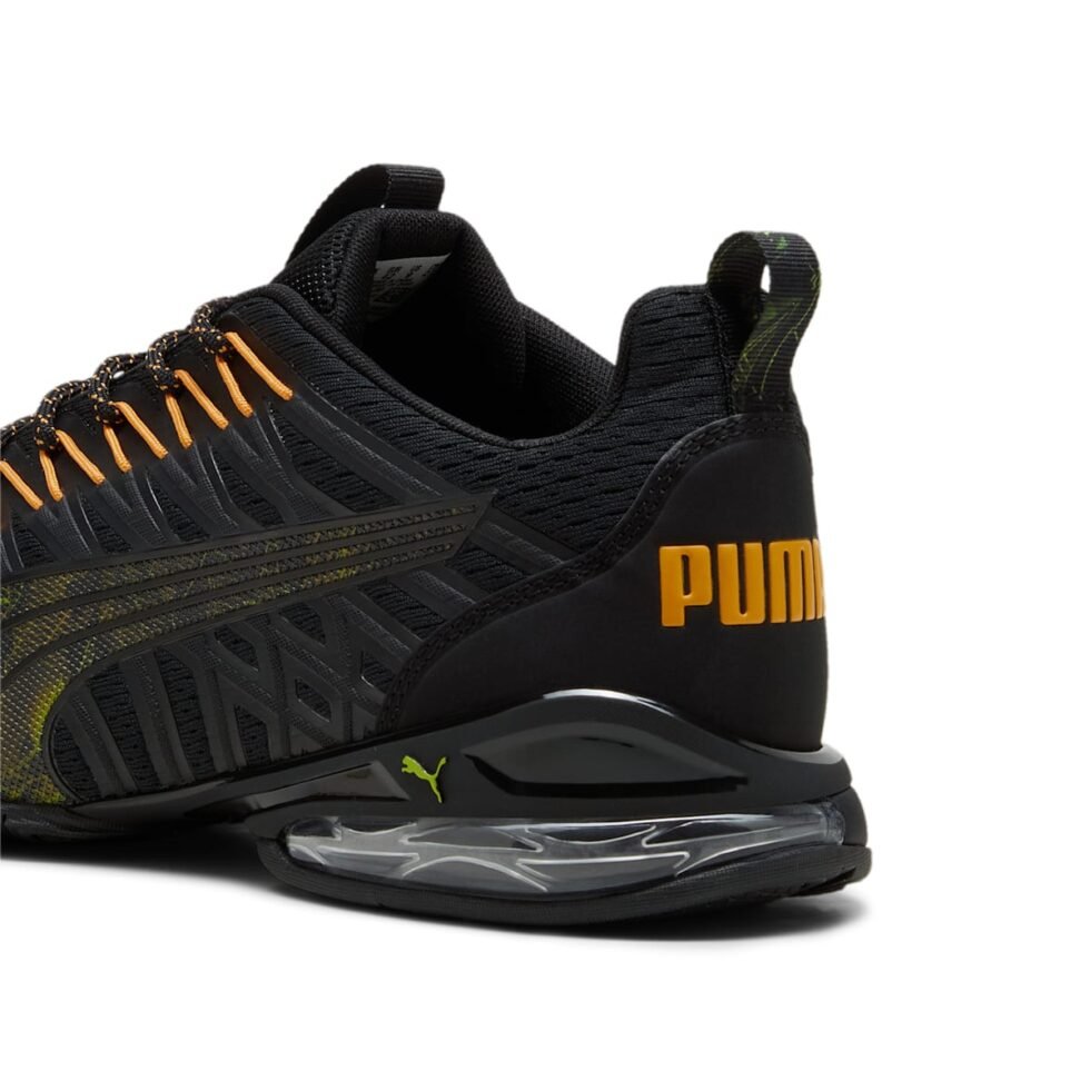 PUMA Voltaic Evo 'Black Yellow' 379602-01 - Image 5