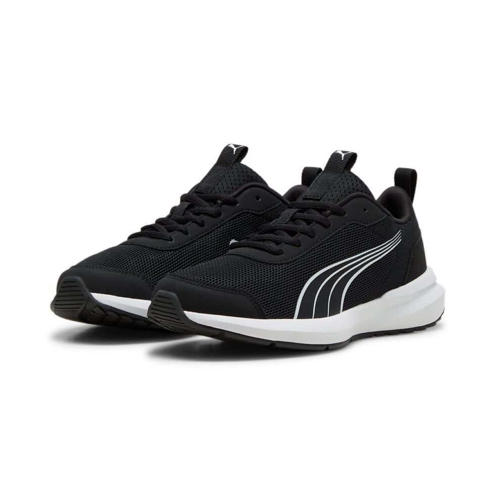 (GS) PUMA Kruz Profoam 'Black White' 379762-02 - Image 3