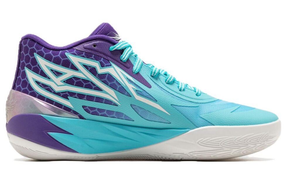 PUMA MB.02 Low LaMelo Ball 'Queen City Hornets' 379779-01 - Image 2