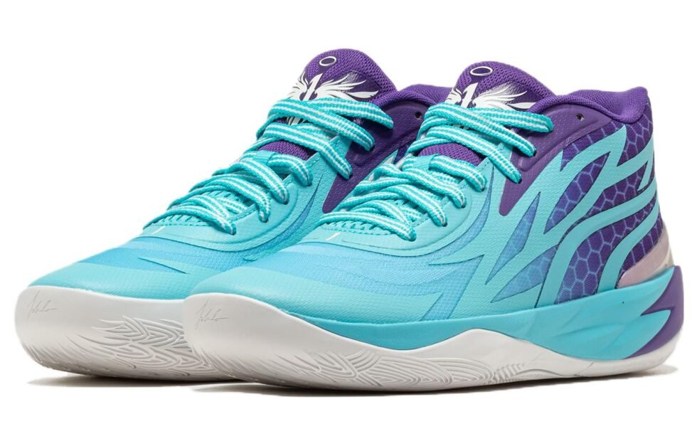 PUMA MB.02 Low LaMelo Ball 'Queen City Hornets' 379779-01 - Image 3