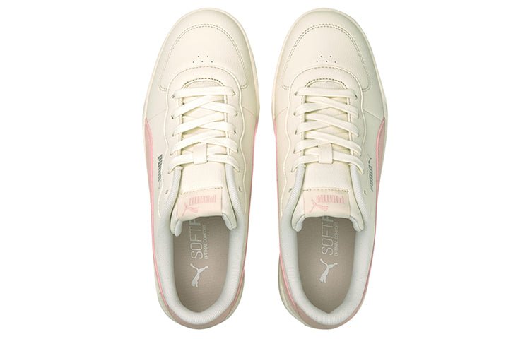 (WMNS) PUMA Skye Clean Casual Board Shoes White/Pink 380147-05 - Image 3