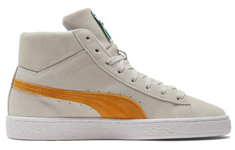 PUMA Suede Mid 21 'White Mineral Yellow' 380205-08 - Image 2