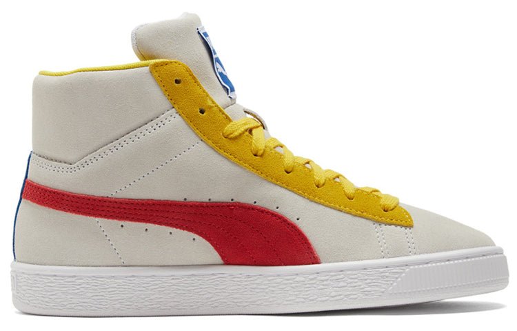 PUMA Suede Mid 21 'White Red Lemon' 380205-09 - Image 2