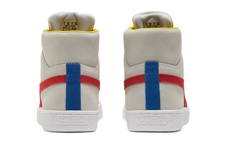 PUMA Suede Mid 21 'White Red Lemon' 380205-09 - Image 4