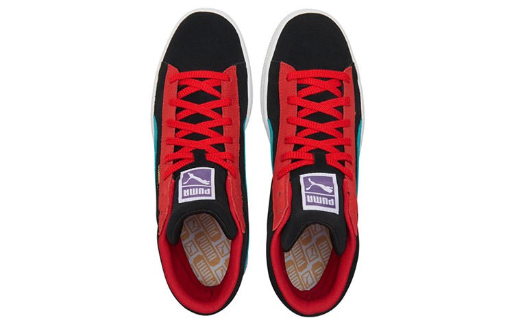 PUMA Suede Mid 21 'Black Viridian Green Red' 380205-10 - Image 3