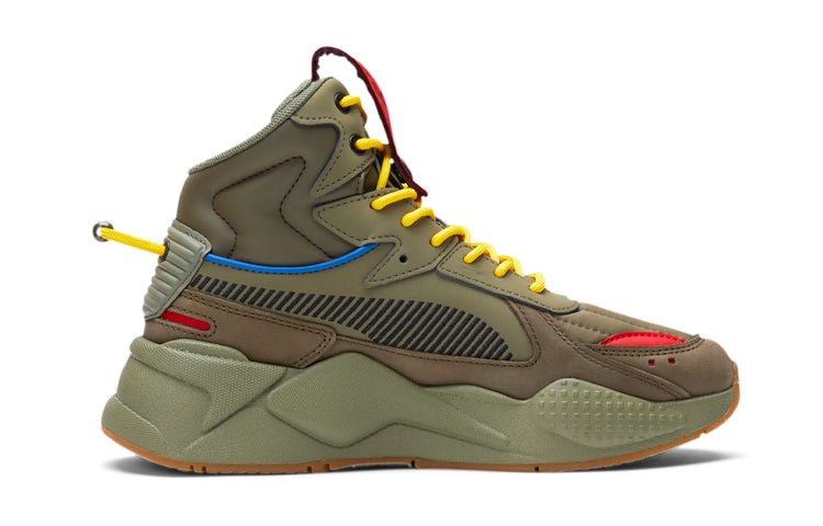 (GS) PUMA RS-X Mid Militia 'Deep Lichen Green' 380433-01 - Image 2