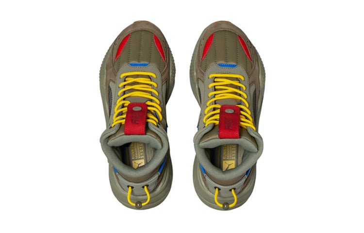 (GS) PUMA RS-X Mid Militia 'Deep Lichen Green' 380433-01 - Image 3