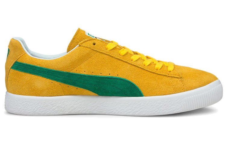 PUMA Suede Vintage Retro Made In Japan 'Spectra Yellow Amazon Green' 380537-03 - Image 2