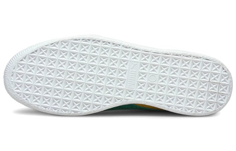 PUMA Suede Vintage Retro Made In Japan 'Spectra Yellow Amazon Green' 380537-03 - Image 6