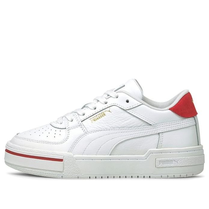 (GS) PUMA Ca Pro Heritage Casual Board Shoes White/Red 380547-02