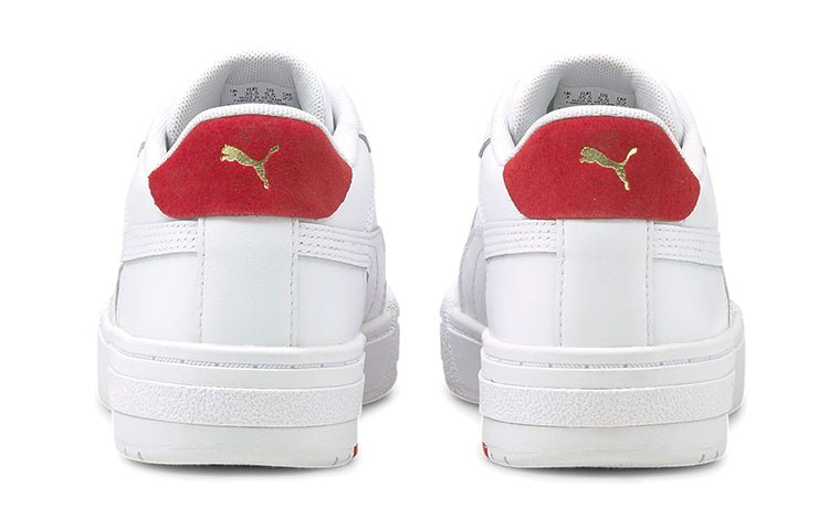 (GS) PUMA Ca Pro Heritage Casual Board Shoes White/Red 380547-02 - Image 4