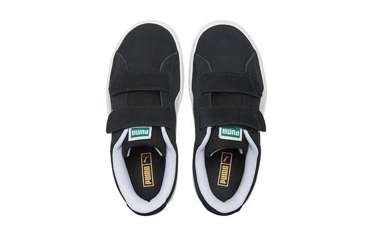 PUMA Suede Classic Xxi (Middle Kids) Casual Shoes White/Black 380563-01 - Image 4