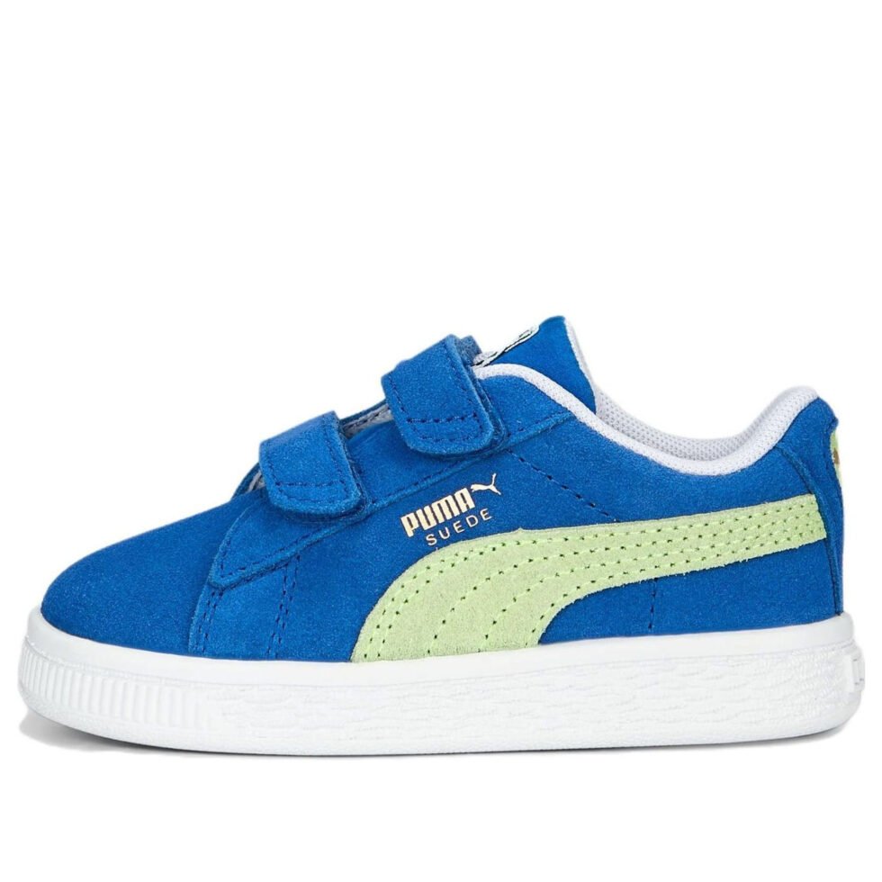 (TD) PUMA Suede Classic 21 AC 'Victoria Blue Fast Yellow' 380564-13
