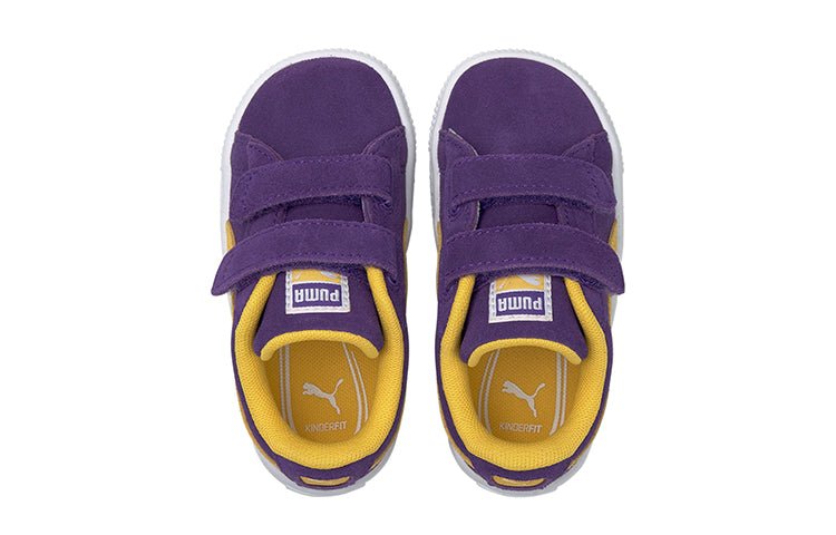 (TD) PUMA Suede Teams 'Los Angeles Lakers' 380568-03 - Image 3