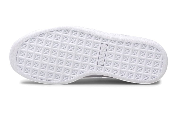 (GS) PUMA Basket Classic 21 'Triple White' 380569-01 - Image 5