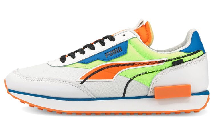 PUMA Future Rider Twofold 'White Green Glare' 380591-07 - Image 2
