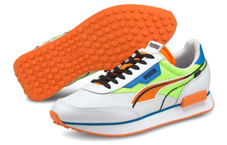 PUMA Future Rider Twofold 'White Green Glare' 380591-07 - Image 4