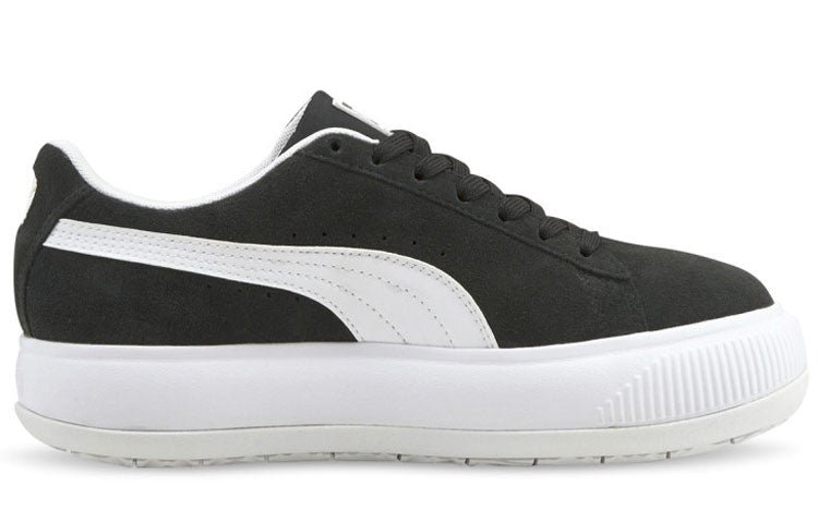 (WMNS) PUMA Suede Mayu 'Black White' 380686-02 - Image 2
