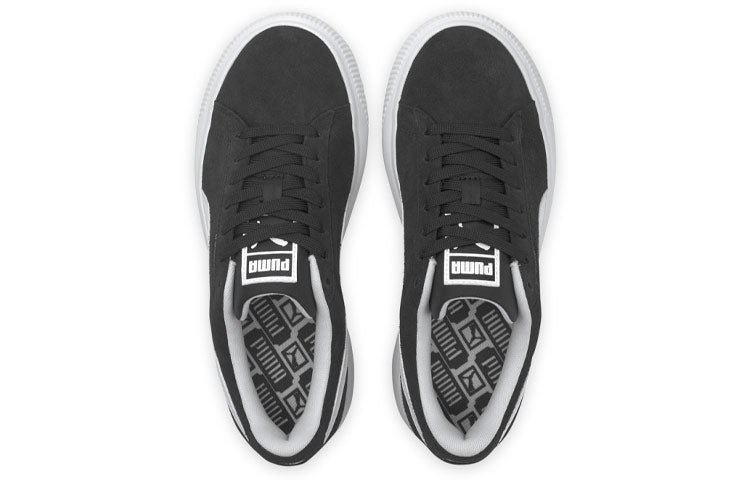 (WMNS) PUMA Suede Mayu 'Black White' 380686-02 - Image 3