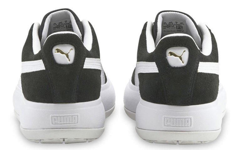 (WMNS) PUMA Suede Mayu 'Black White' 380686-02 - Image 4