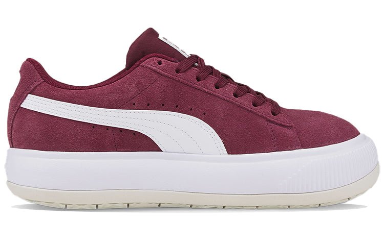 (WMNS) PUMA Suede Mayu Sneakers Purple/Red 380686-10 - Image 2