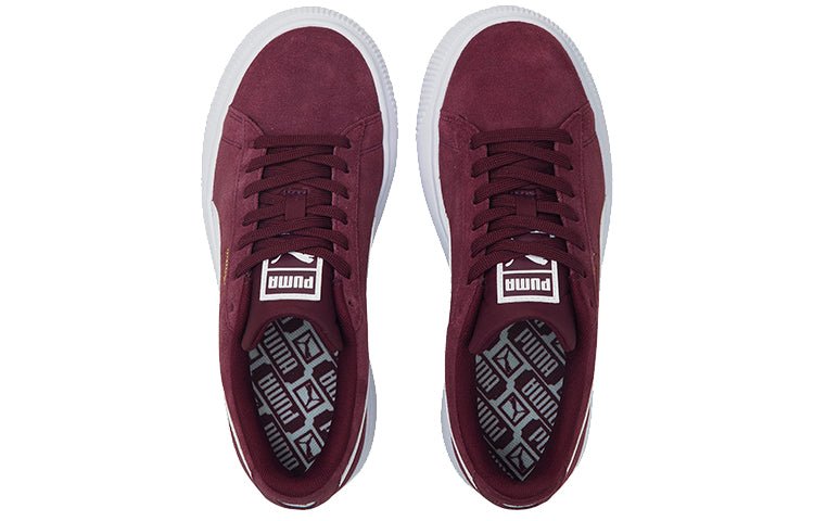 (WMNS) PUMA Suede Mayu Sneakers Purple/Red 380686-10 - Image 3
