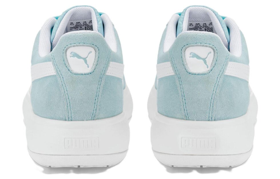 (WMNS) PUMA Suede Mayu Trainers 'Light Blue' 380686-18 - Image 5