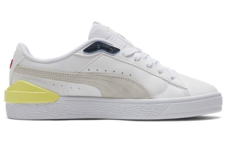 PUMA Suede Bloc 'White Yellow Pear' 380705-01 - Image 2