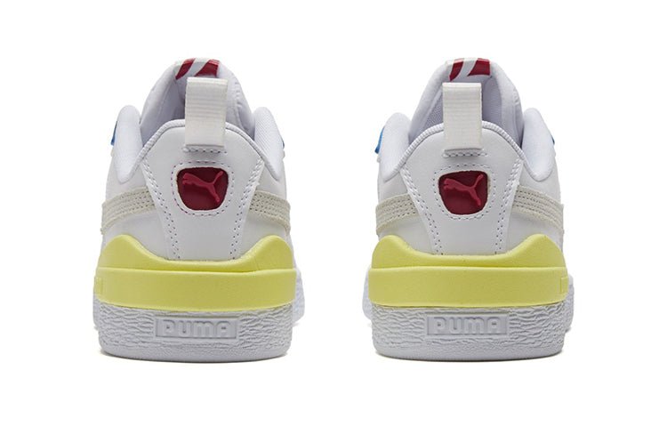 PUMA Suede Bloc 'White Yellow Pear' 380705-01 - Image 4
