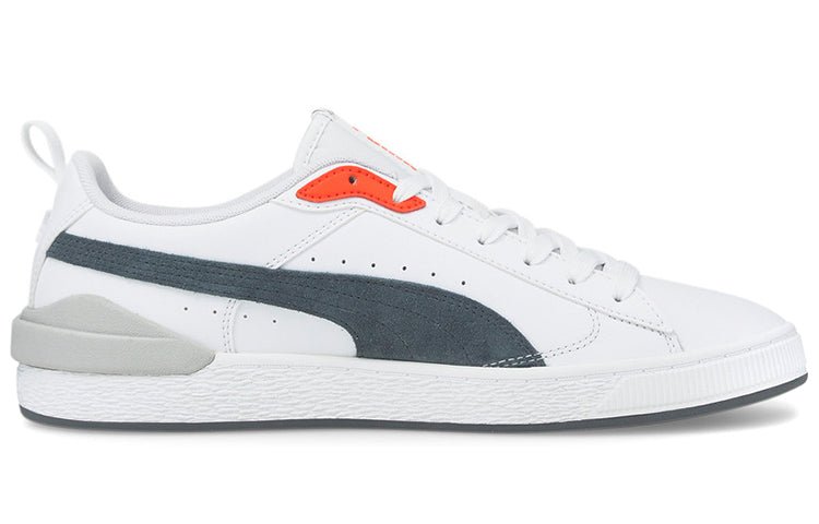 PUMA Suede Bloc 'White Dark Slate' 380705-04 - Image 3