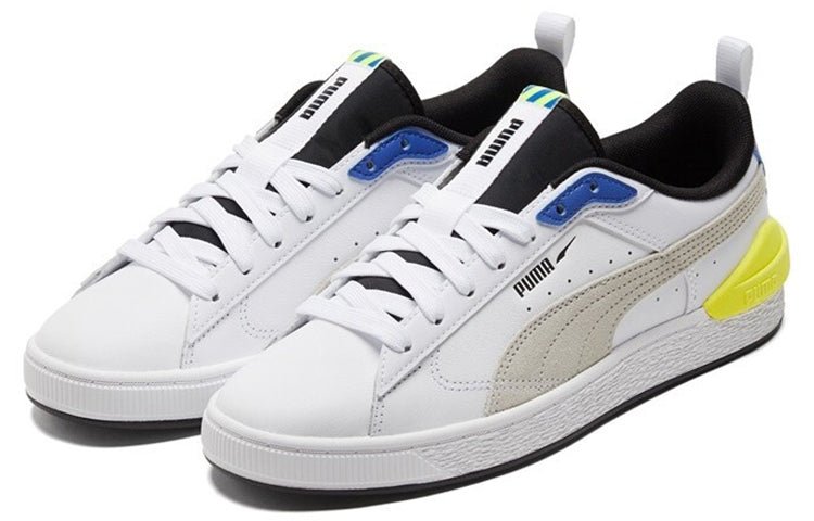 PUMA Suede Bloc 'White Silver Blue' 380705-06 - Image 3