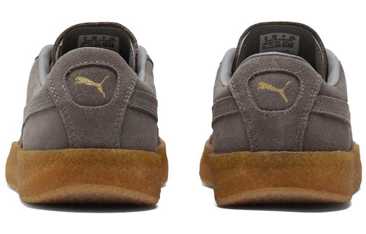 PUMA Suede Crepe Leisure Board Shoes Grey 380707-03 - Image 5