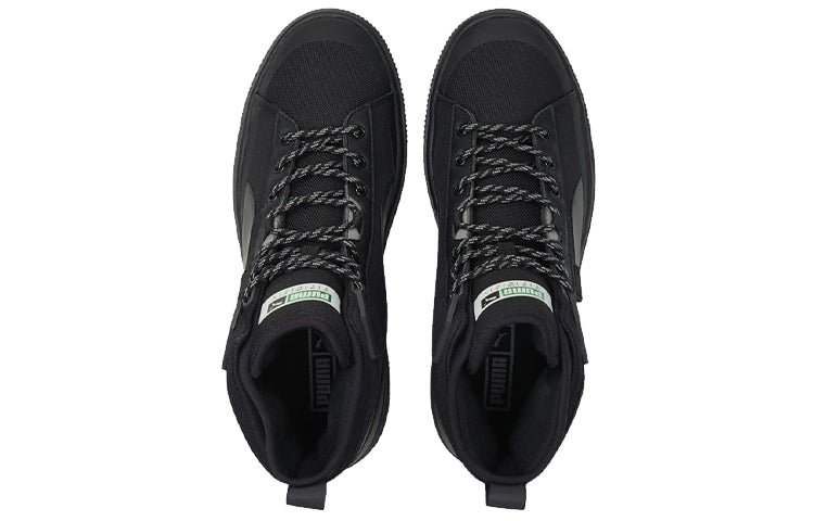 PUMA Unisex Suede Mid WTR Mid-Top Sneakers Black 380708-01 - Image 3