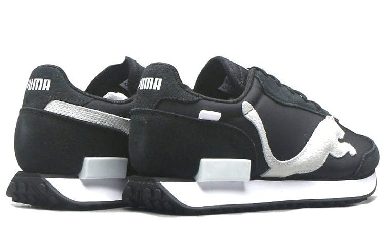 PUMA Unisex Future Rider Risk Alert Sports Shoes Black/White 380864-02 - Image 3