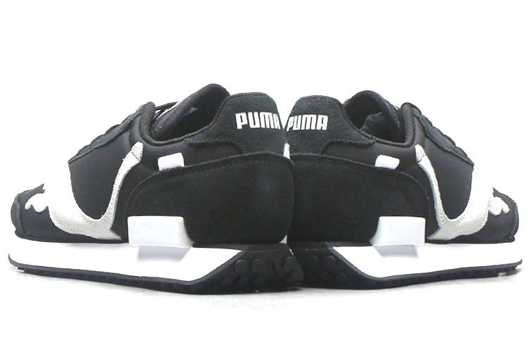 PUMA Unisex Future Rider Risk Alert Sports Shoes Black/White 380864-02 - Image 4