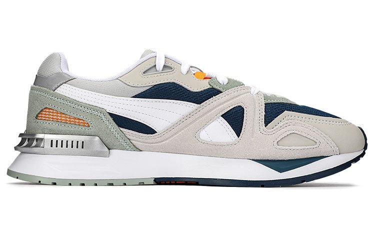 PUMA Mirage Mox Suede Running Shoes Grey/Blue 381000-01 - Image 2