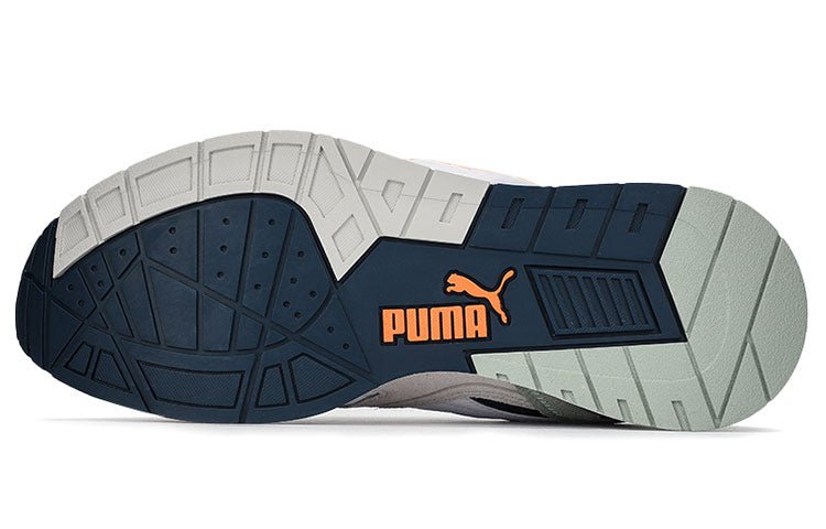PUMA Mirage Mox Suede Running Shoes Grey/Blue 381000-01 - Image 4