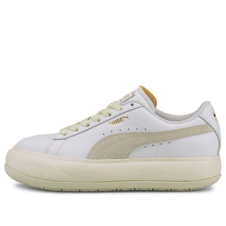 (WMNS) PUMA Suede Mayu 'White Marshmallow' 381042-01