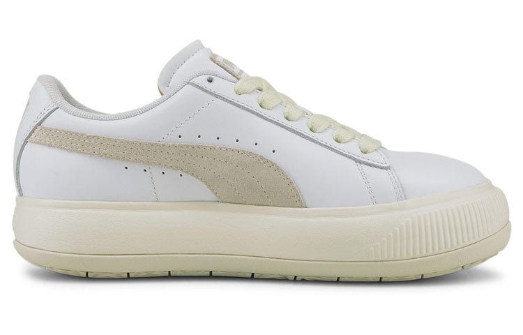 (WMNS) PUMA Suede Mayu 'White Marshmallow' 381042-01 - Image 2