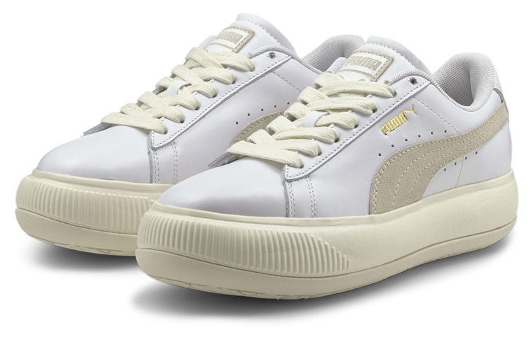 (WMNS) PUMA Suede Mayu 'White Marshmallow' 381042-01 - Image 3