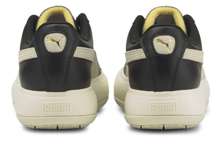(WMNS) PUMA Suede Mayu BlackCasual Sneakers White 381042-02 - Image 4