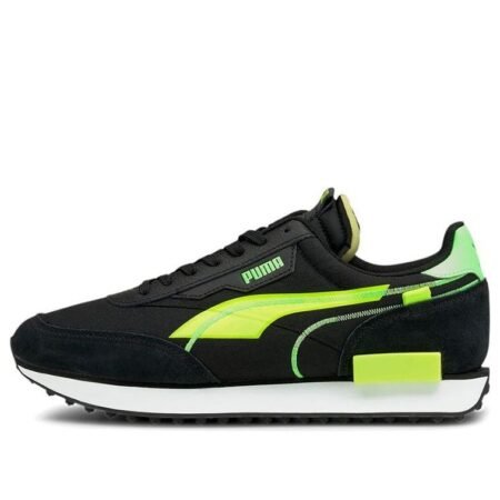 PUMA Future Rider Twofold SD 'Black Yellow Alert' 381052-01