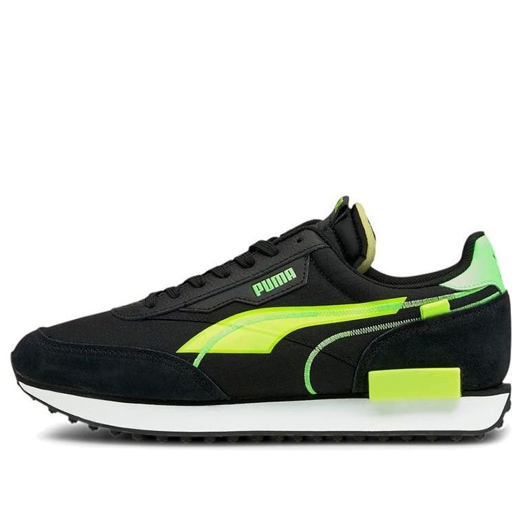 PUMA Future Rider Twofold SD 'Black Yellow Alert' 381052-01