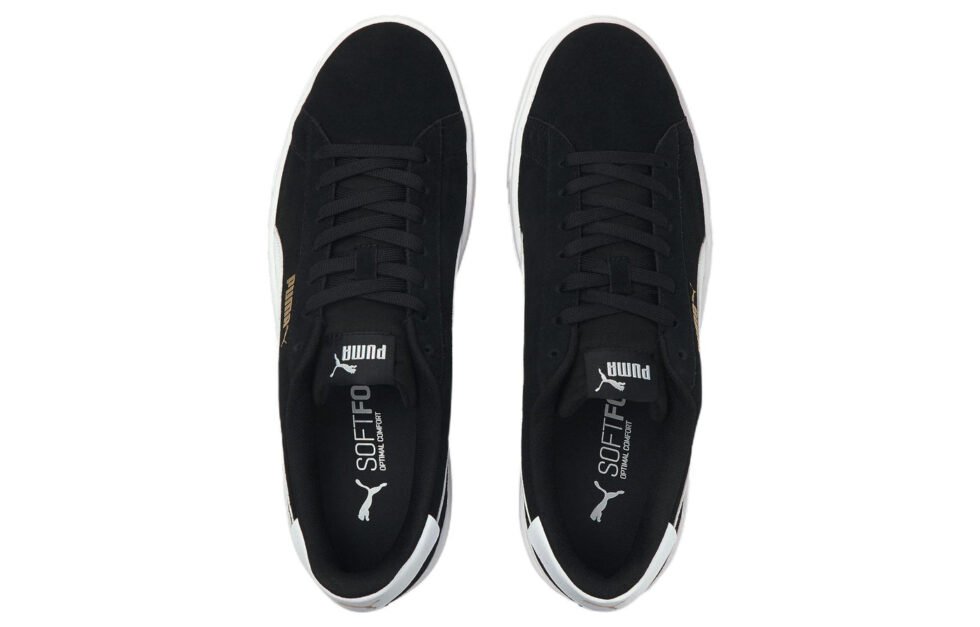 PUMA Saab Pro Suede Shoes 'Black White' 381108-01 - Image 4