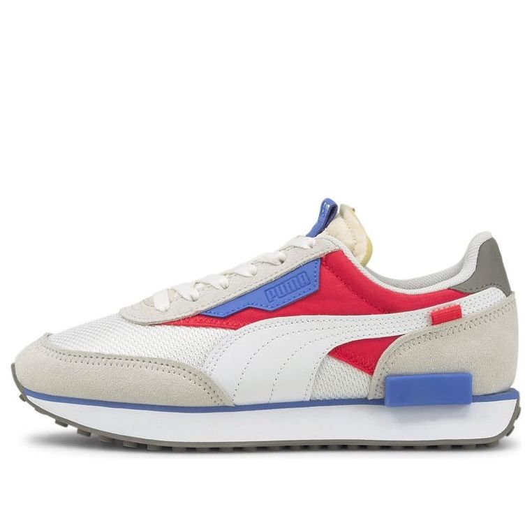 (WMNS) PUMA Future Rider Soft Low 'White Blue Red' 381141-01