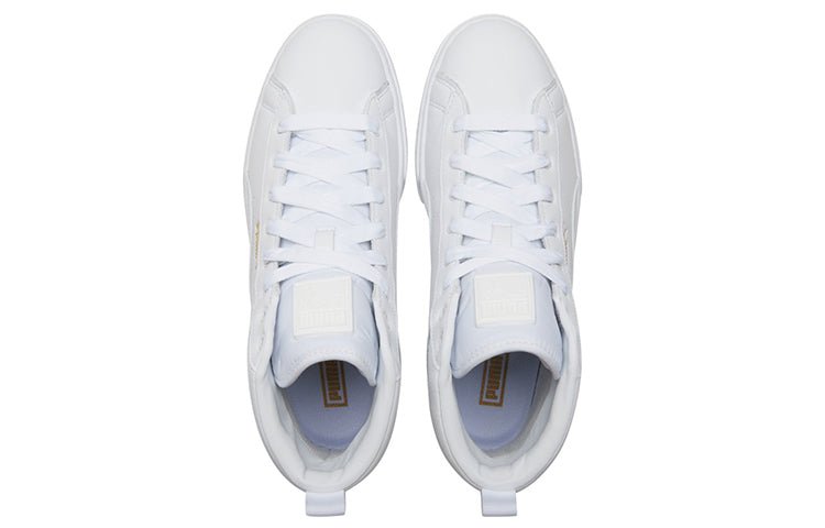 (WMNS) PUMA Mayze Mid 'Triple White' 381170-01 - Image 3